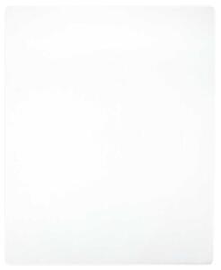Jersey prostěradlo bílé 90x200 cm bavlna 136240