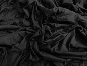 Jersey prostěradlo EXCLUSIVE černé 140 x 200 cm