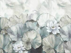 Vliesová obrazová tapeta, Květy s listy, Z66873, 5,10 X 3 m, Satin Flowers, Zambaiti Parati