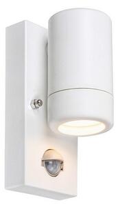 Rabalux 8838 - Venkovní nástěnné svítidlo se senzorem MEDINA 1xGU10/10W/230V