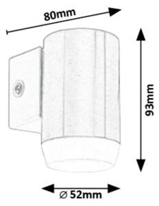 Rabalux 8936 - LED Venkovní nástěnné svítidlo CATANIA LED/4W/230V IP44