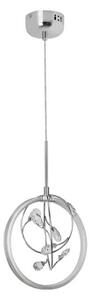Rabalux 1493 - LED Křišťálový lustr na lanku CHRISSY LED/7W/230V 480 lm