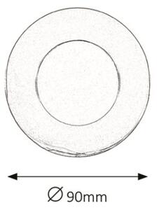 Rabalux 5588 - LED Koupelnové podhledové svítidlo LOIS LED/3W/230V 3000K IP44