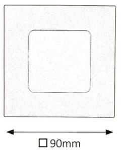 Rabalux 5586 - LED Koupelnové podhledové svítidlo LOIS LED/3W/230V 4000K IP44