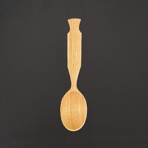 AMADEA Dřevěná lžíce, masivní dřevo, délka 20 cm