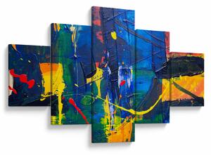 Obraz - Abstrakce (125x70 cm)