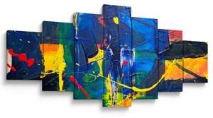 Obraz - Abstrakce (210x100 cm)