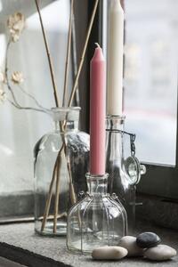 Vysoká svíčka Rustic Rosé 18 cm