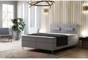 Čalouněná postel Brooklyn 90x200 cm Světle šedá