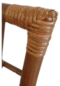 Bambusový set z masivu stolek a 4 židle