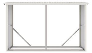 Přístřešek na dřevo G21 WOH 682 - 302 x 119 cm, šedý
