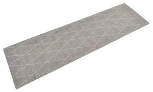 Kuchyňský koberec omyvatelný Kosočtverce 45 x 150 cm samet 136564