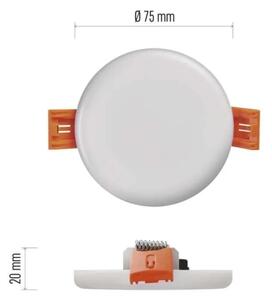 LED Koupelnové podhledové svítidlo LED/6W/230V IP65