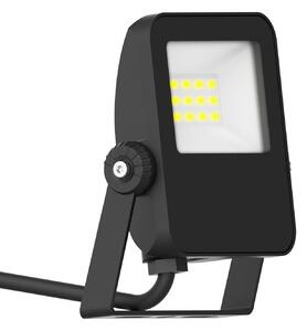 Schrack Venkovní reflektor Capri LED 10W, 1200lm, 4000K, IP65, 11x9cm, černá
