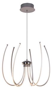 Rabalux 2434 - LED Lustr ALISHA LED/62W/230V stříbrná