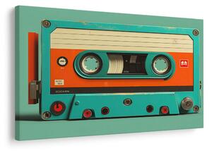 Obraz retro magnetofonová kazeta