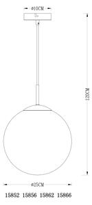 GLOBO 15852 - Lustr na lanku VARUS 1xE27/40W/230V