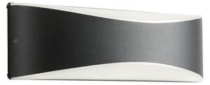 REDO 90126 AXEL exteriérové nástěnné svítidlo SMD LED 7W 735/434lm 3000K IP65 antracit