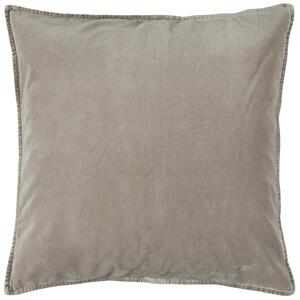Sametový povlak na polštář Ash Grey 52×52 cm