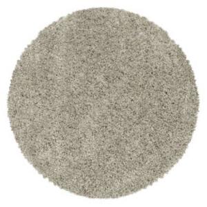 Chlupatý kusový koberec Sydney Shaggy 3000 natur kruh | Béžová Typ: kulatý 200x200 cm