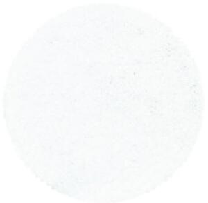 Chlupatý kusový koberec Sydney Shaggy 3000 white kruh | Bílá Typ: kulatý 80x80 cm
