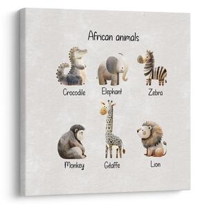 Obraz africká zvířata