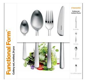 Functional Form Souprava příborů 24 ks, matné FISKARS 1071624