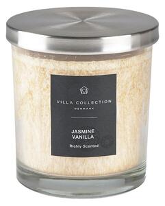 Villa Collection Vonná svíčka ve skleněné dóze s víkem Jasmine Vanilla (45 hodin)
