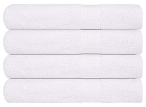 Saunové osušky FROGN 4 ks bílé 80x200 cm 360 g/m² 136662