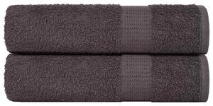 Ručníky FROGN 2 ks antracitové 50x100 cm 360 g/m² 136681