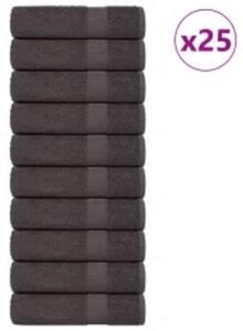 Ručníky do sprchy FROGN 25 ks antracitové 70x140 cm 360 g/m² 136688