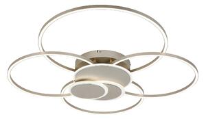 STROPNÍ LED SVÍTIDLO, 90,5/81/9,5 cm Novel - Stropní svítidla
