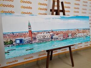 Obraz pohled na Benátky - 120x40 cm