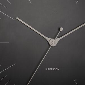 KARLSSON Nástěnné hodiny Index černá ∅ 40 × 4,5 cm
