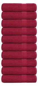 Osušky FROGN 10 ks Bordeaux 70x140 cm 360 gsm 136739