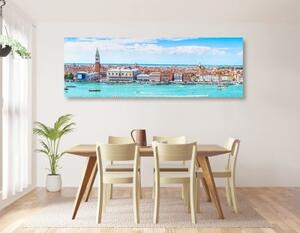 Obraz pohled na Benátky - 150x50 cm