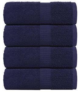 Ručníky FROGN 4 ks tmavě modré 30x30 cm 360 g/m² 136777