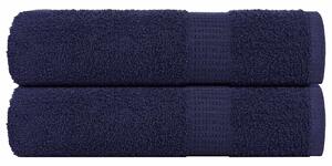 Ručníky FROGN 2 ks tmavě modré 50x100 cm 360 g/m² 136782