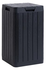 Rio Garden Zahradní koš 80 l, plastový, grafit TOOMAX Z0480RAA04100