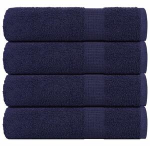 Ručníky FROGN 4 ks tmavě modré 50x100 cm 360 g/m² 136783