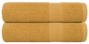 Ručníky FROGN 2 ks zlaté 50x100 cm 360 g/m² 136806