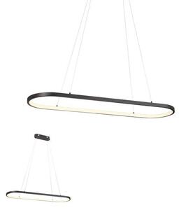 REDO 01-2525 LAP závěsné svítidlo LED 32W/2690lm 3000K matná černá, switchdimmer