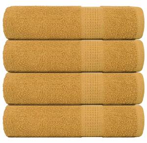 Ručníky FROGN 4 ks zlaté 50x100 cm 360 g/m² 136807