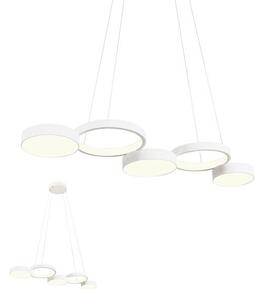 REDO 01-2542 CRONOS závěsné svítidlo LED 65W/3913lm 3000K bílá, switchdimmer