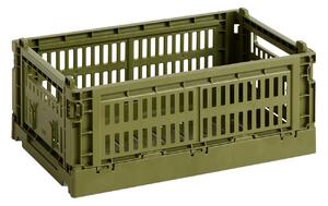 HAY Úložný box Colour Crate S, Olive