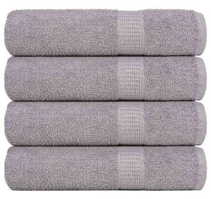 Ručníky do sprchy FROGN 4 ks šedé 70 x 140 cm 360 g/m² 136834