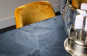 Černý dubový jídelní stůl Richmond Blax 200 x 100 cm