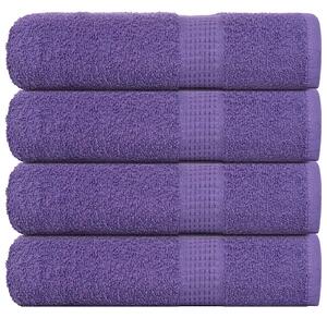 Ručníky do sprchy FROGN 4 ks fialové 70 x 140 cm 360 g/m² 136882