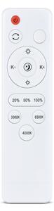 BRILAGI - LED Stmívatelné svítidlo PILANA LED/72W/230V dub/béžová pr. 80 cm + DO