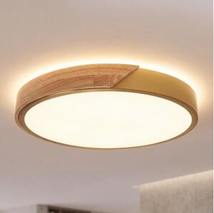 BRILAGI - LED Stropní svítidlo PILANA LED/24W/230V dub/zlatá pr. 30 cm